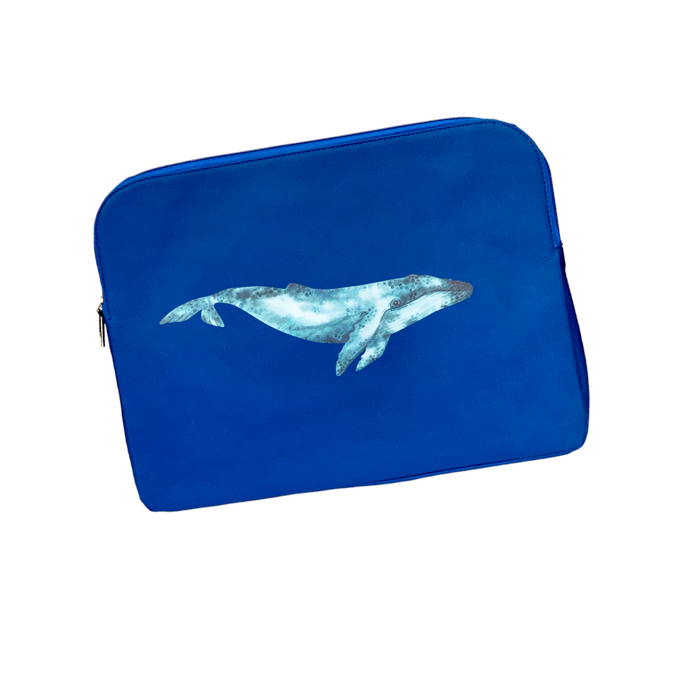 PORTA LAPTOP 15 FORRO AZUL MEDIO