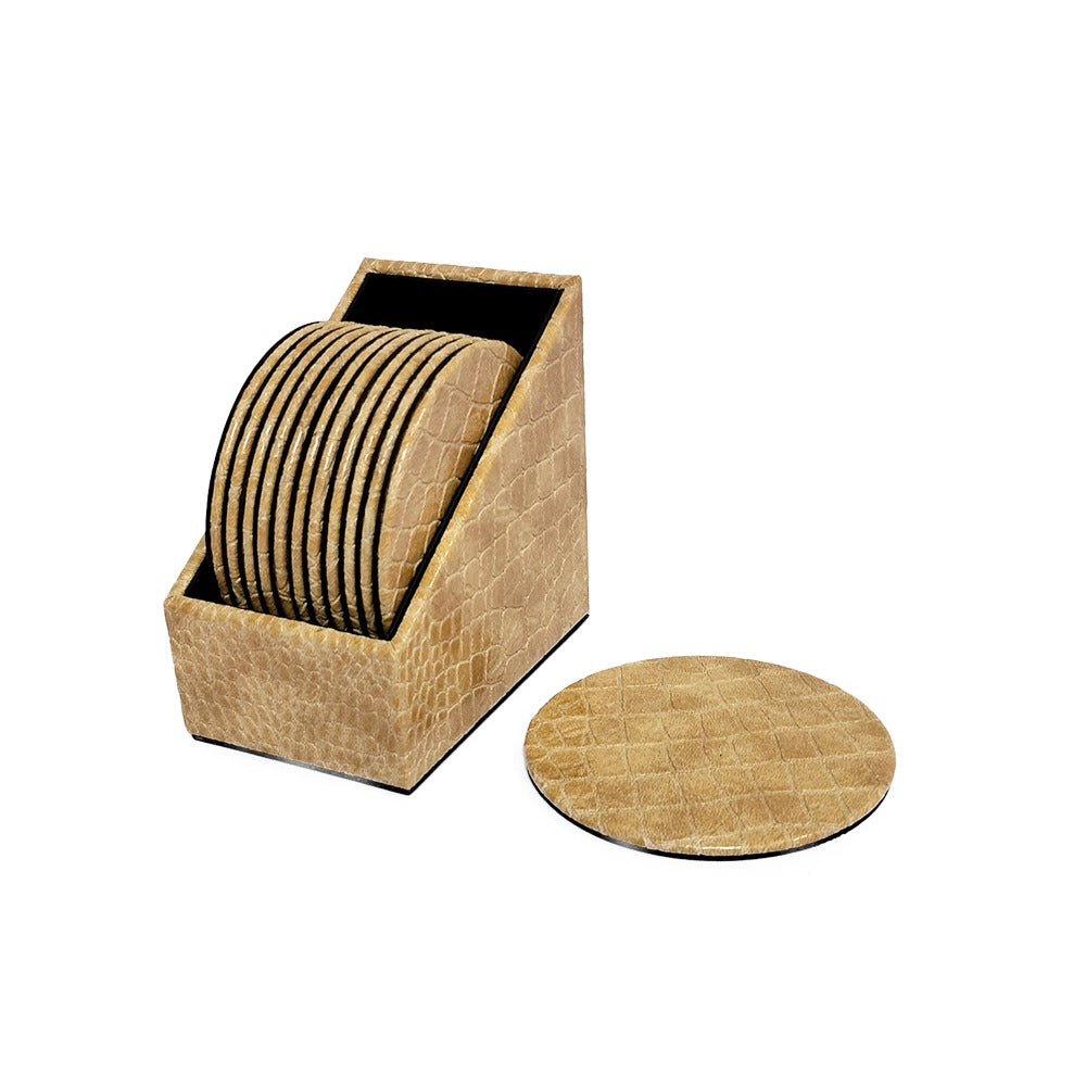 ESTUCHE PORTA VASOS CIRCULARES 12 LISO