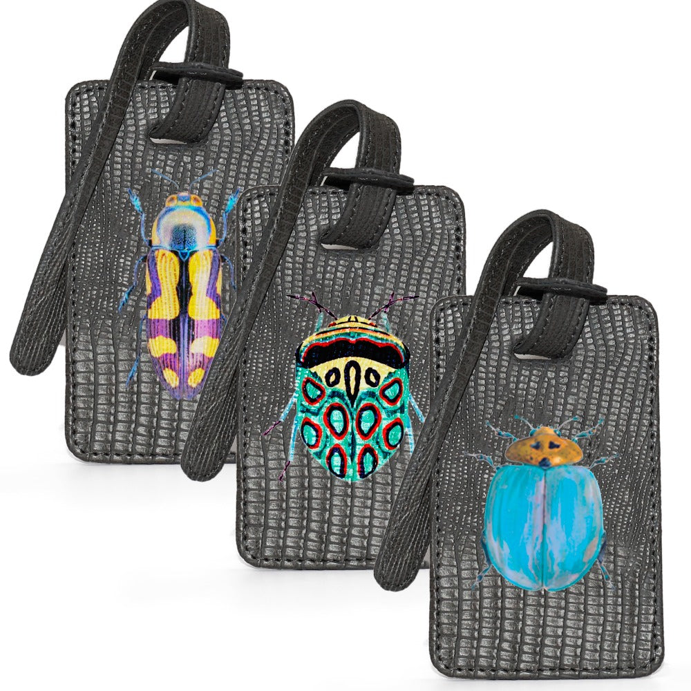 TAG PARA MALETA GRIS ARMADILLO