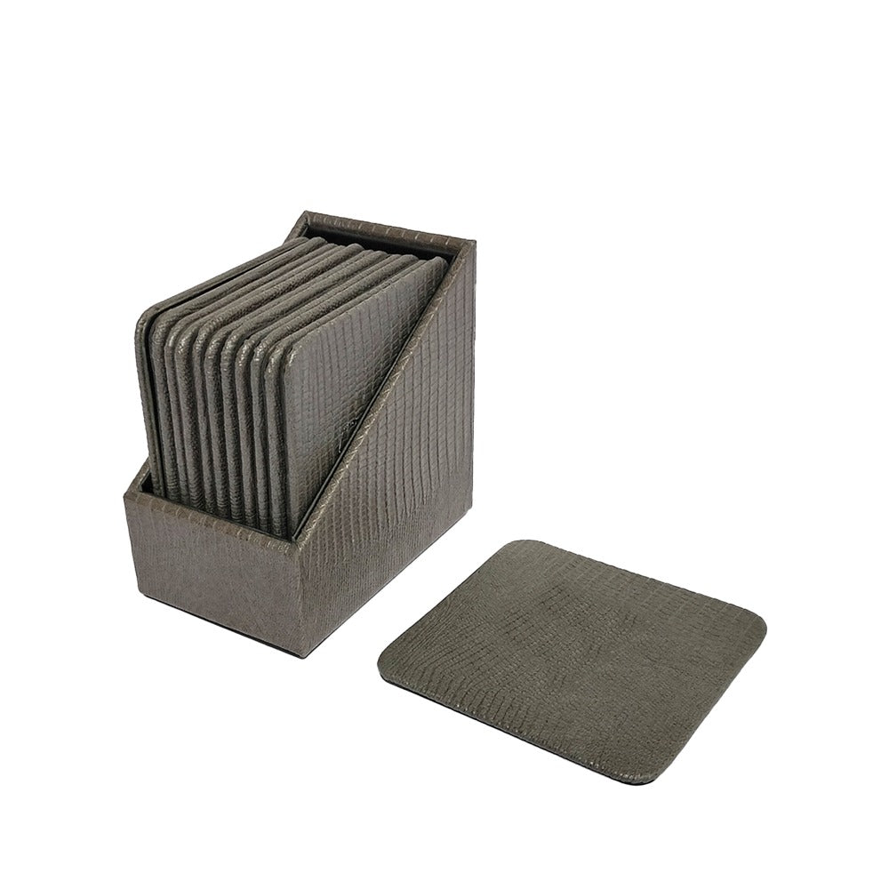 ESTUCHE PORTA VASOS CUADRADOS 12 LISO