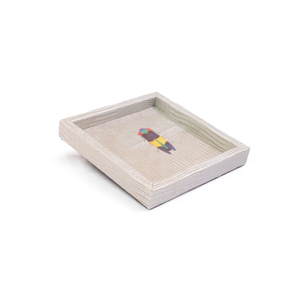 CHAROLA 15 X 15 TEJUS PLATA BEIGE