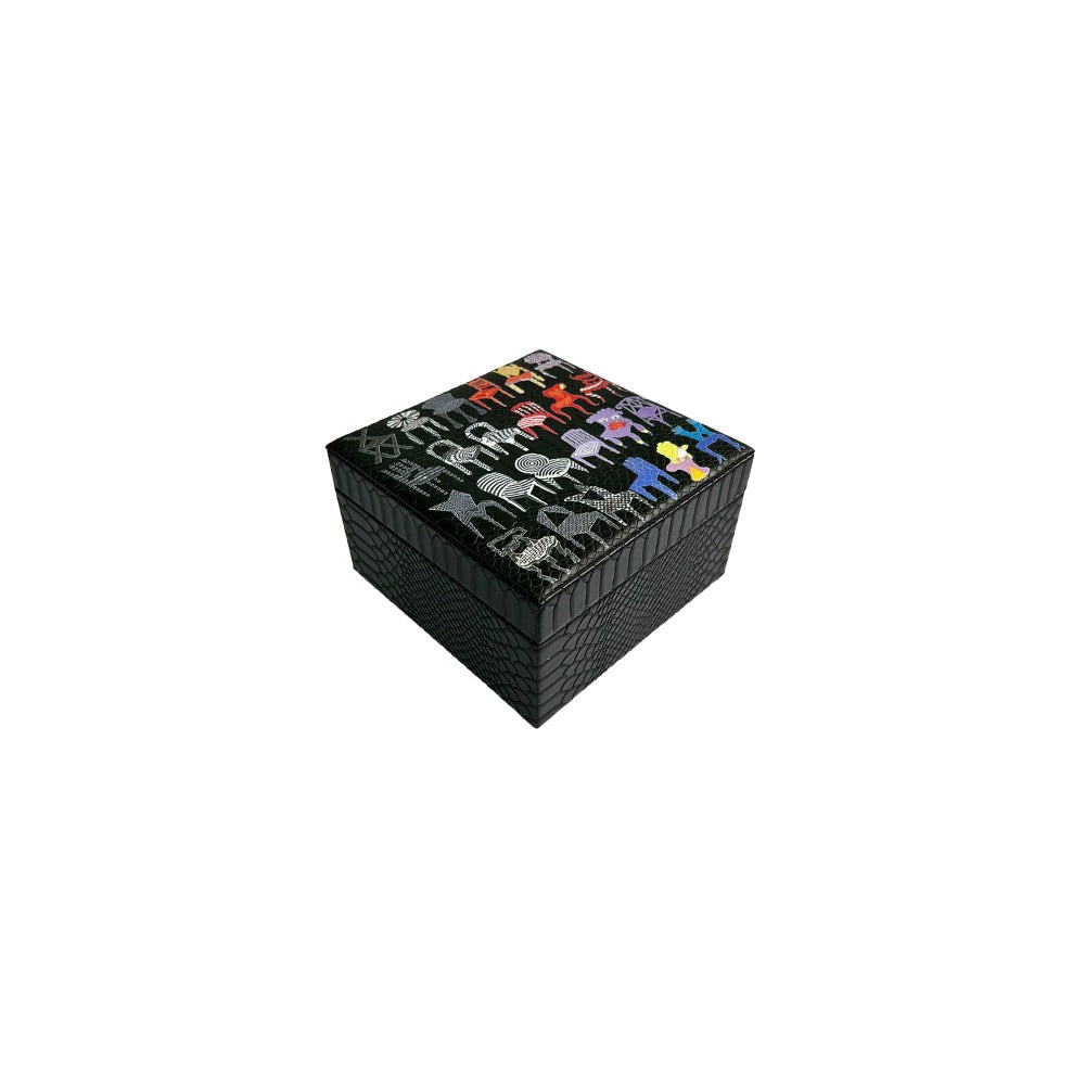 CAJA DECORATIVA CHICA NEGRO MATE PEDRO FRIEDEBRG