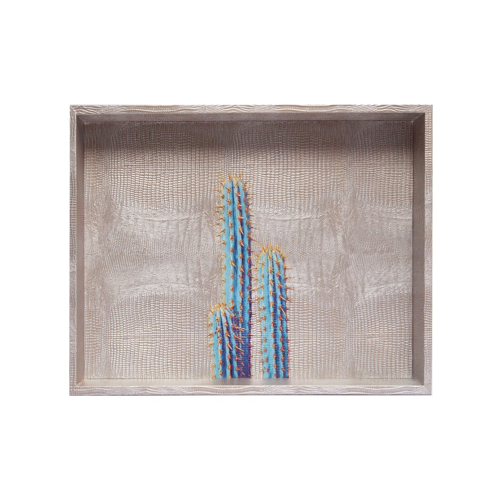 CHAROLA GRANDE TEJUS PLATA BEIGE