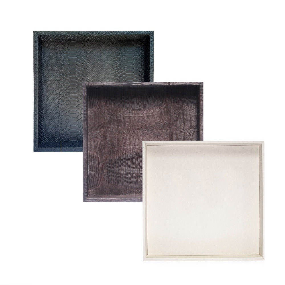 CHAROLA CUADRADA LISO