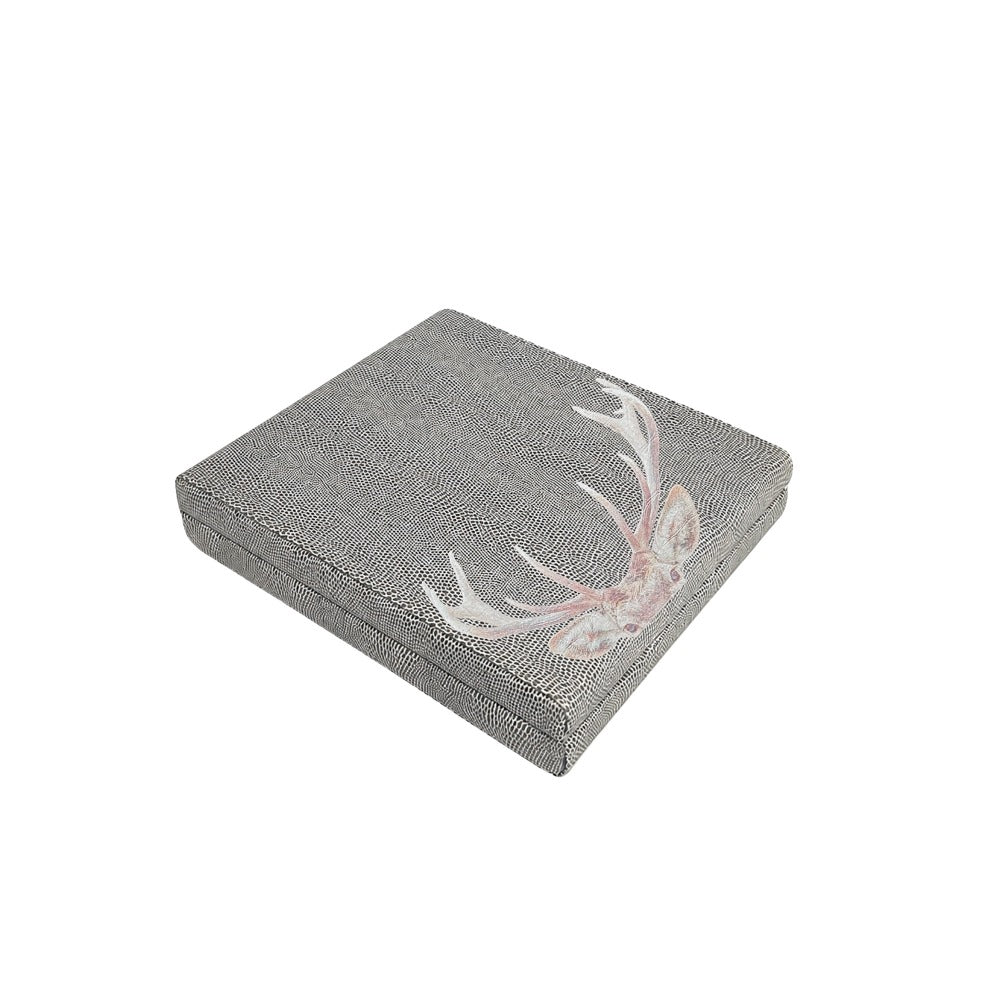 DOMINO INGLES REPTIL GRIS