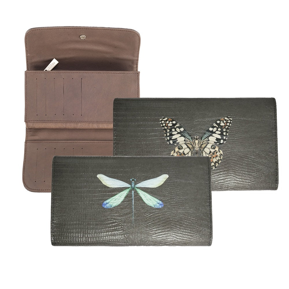 CARTERA LICHA GRIS ARMADILLO