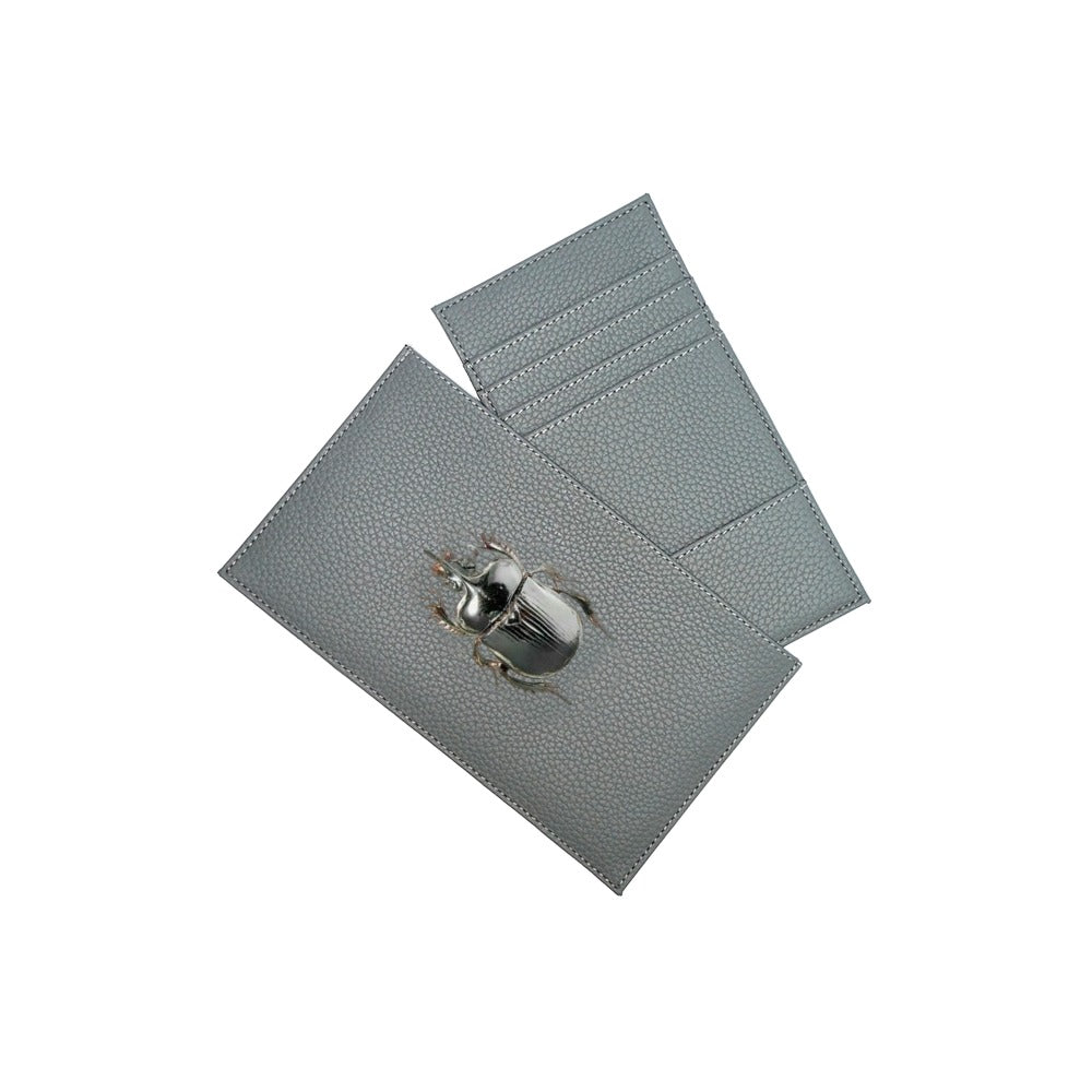 PORTA DOCUMENTOS DE VIAJE HOLLY 512 GRIS OSCURO