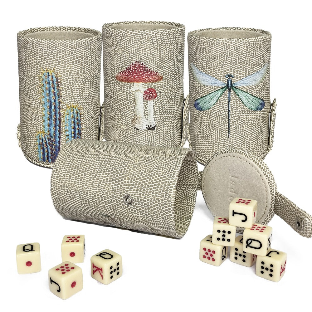 CUBILETE CON TAPA RAYITAS CARNE