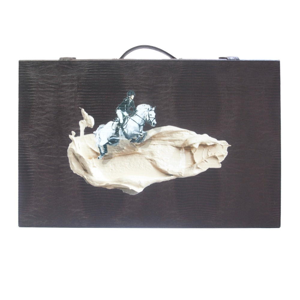 BACKGAMMON GRANDE TABACO ARMADILLO MATE TAY XACUR