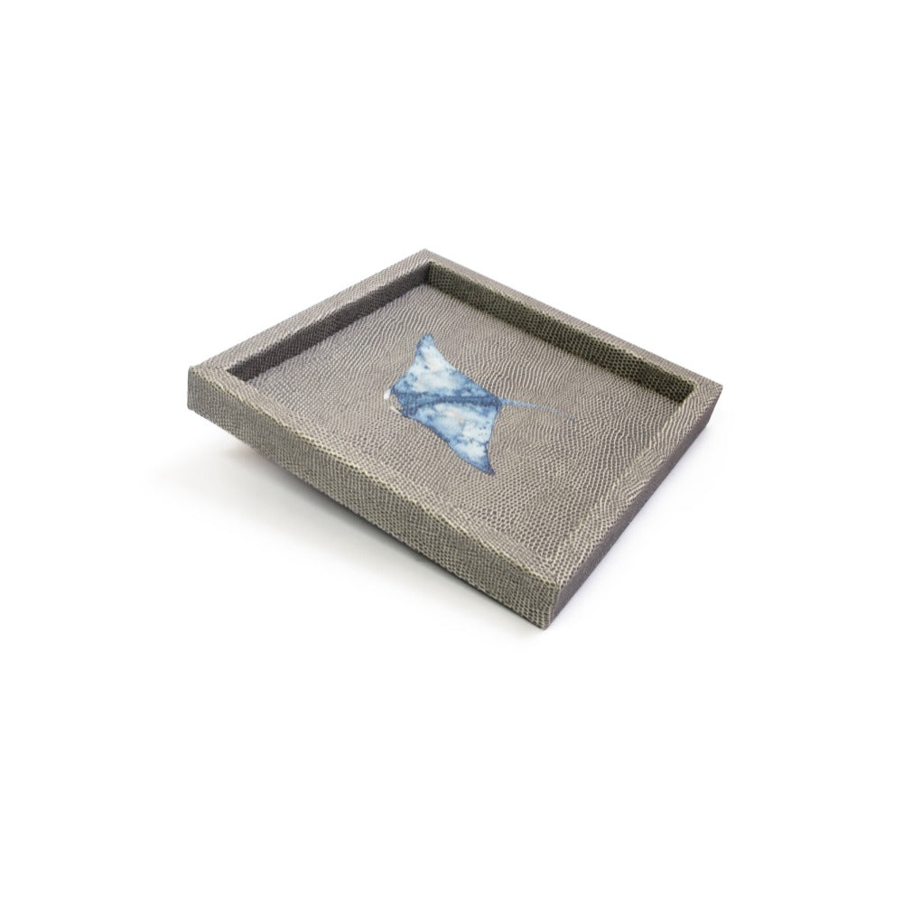 CHAROLA 18 X 18 REPTIL GRIS
