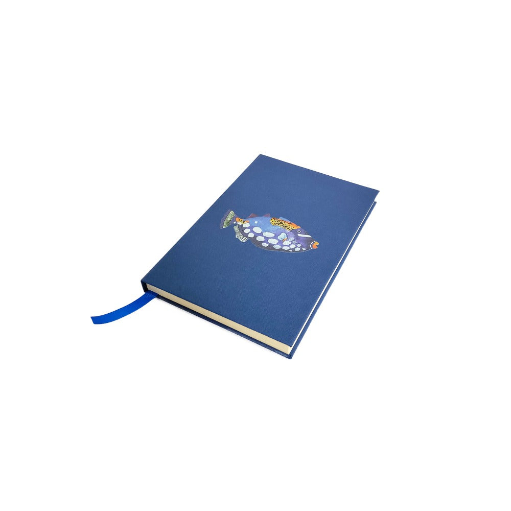 LIBRETA FORRO AZUL MEDIO