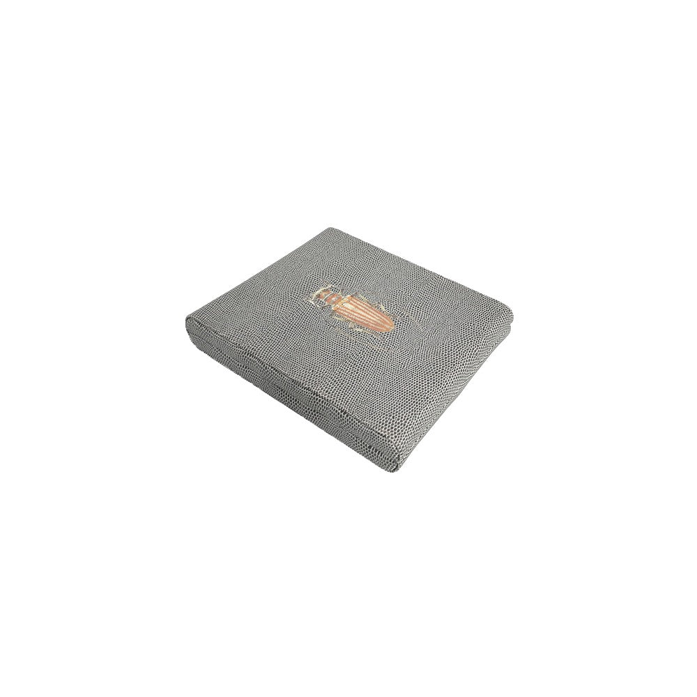 DOMINO PLANO CHICO REPTIL GRIS