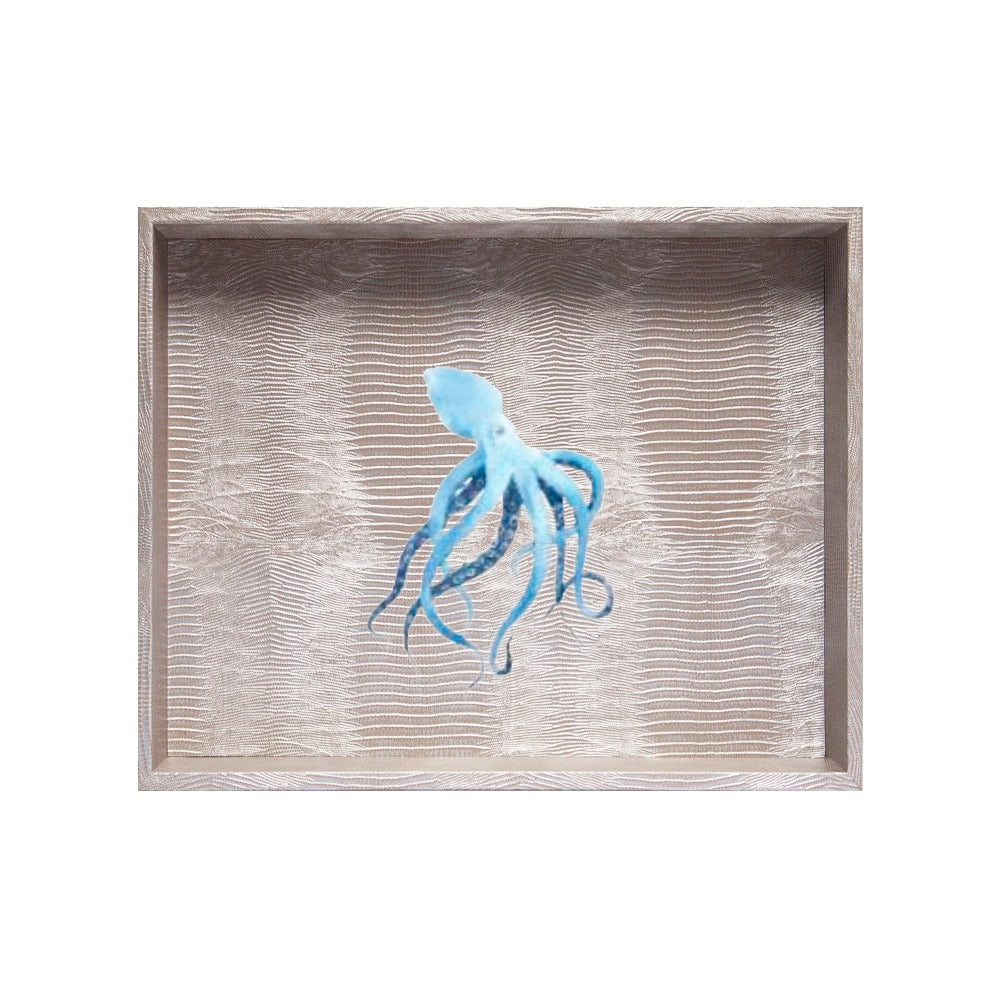 CHAROLA GRANDE TEJUS PLATA BEIGE