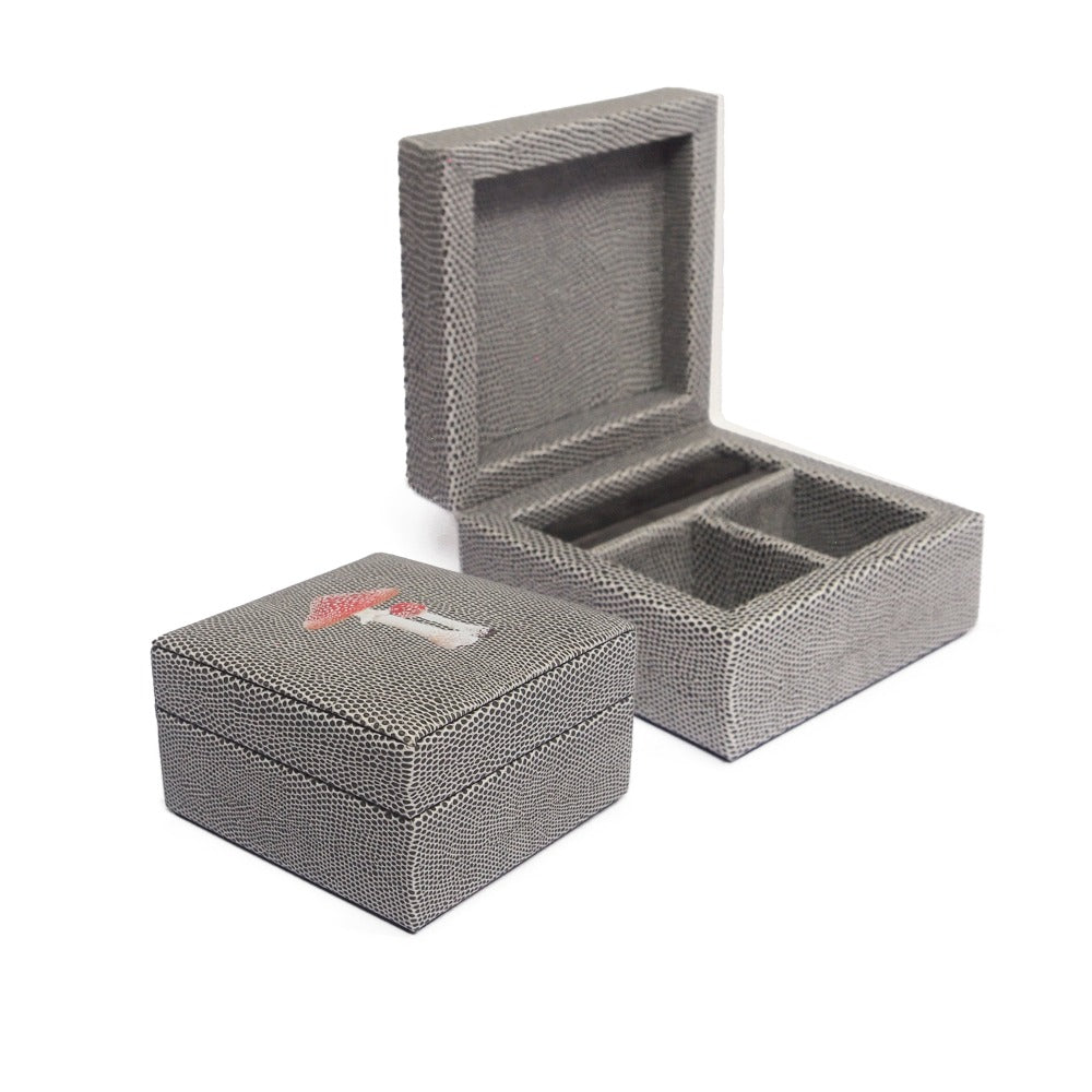 JOYERO MINI REPTIL GRIS