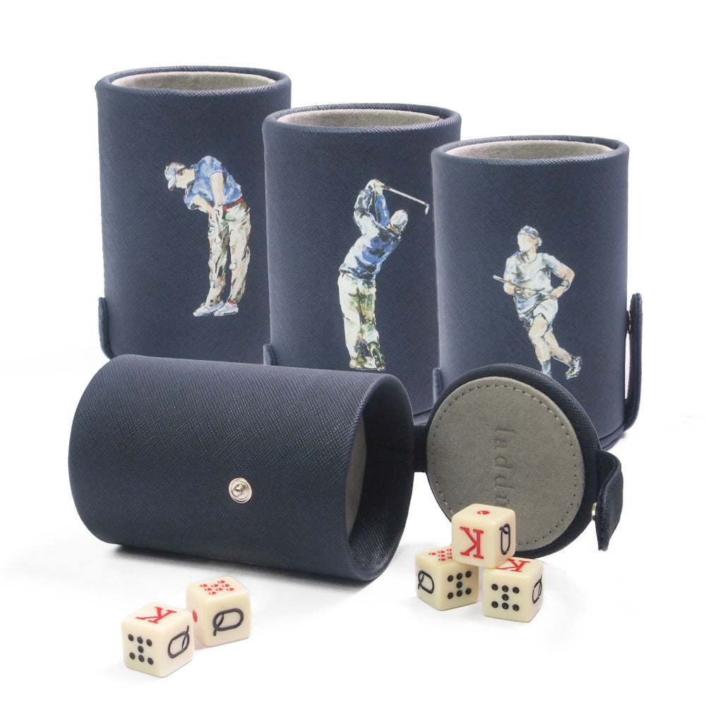 CUBILETE CON TAPA FORRO AZUL NOCHE TAY XACUR