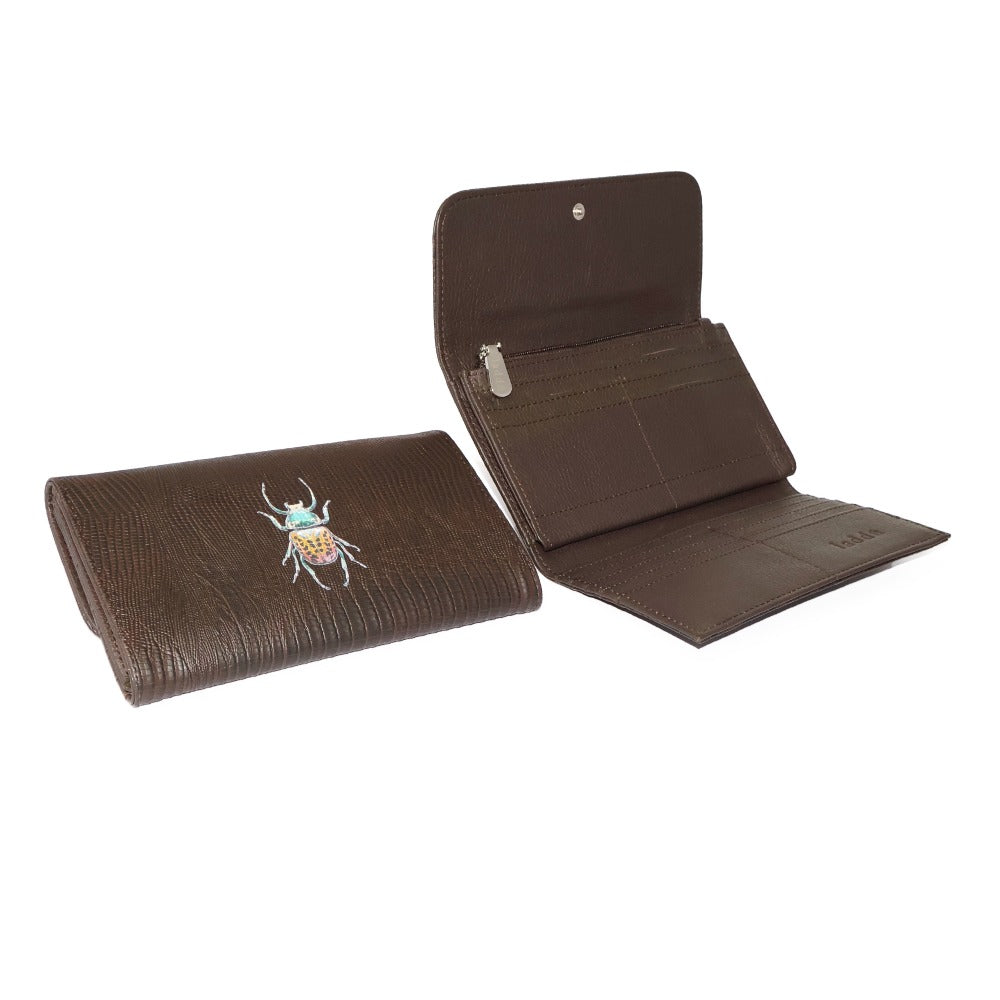 CARTERA LICHA TABACO ARMADILLO