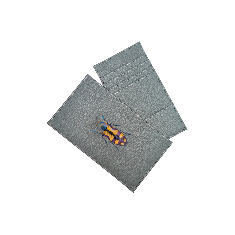 PORTA DOCUMENTOS DE VIAJE HOLLY 512 GRIS OSCURO