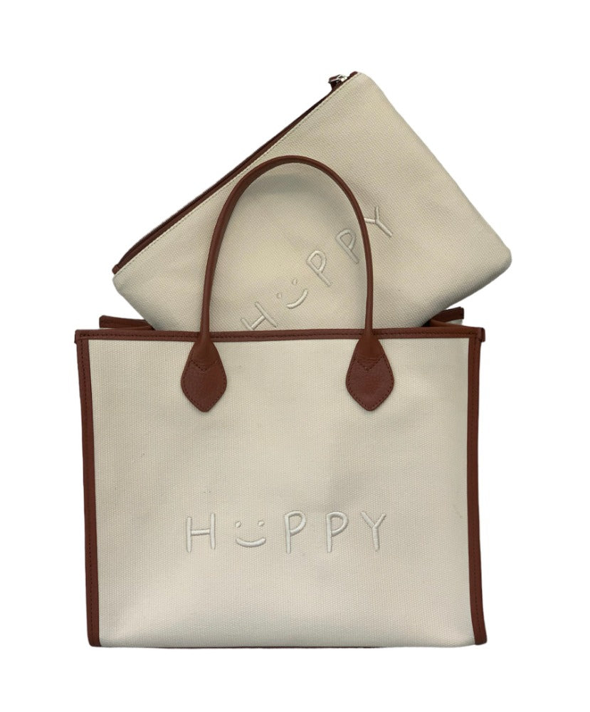 BOLSA OTILIA CHICA LETRAS CANVAS