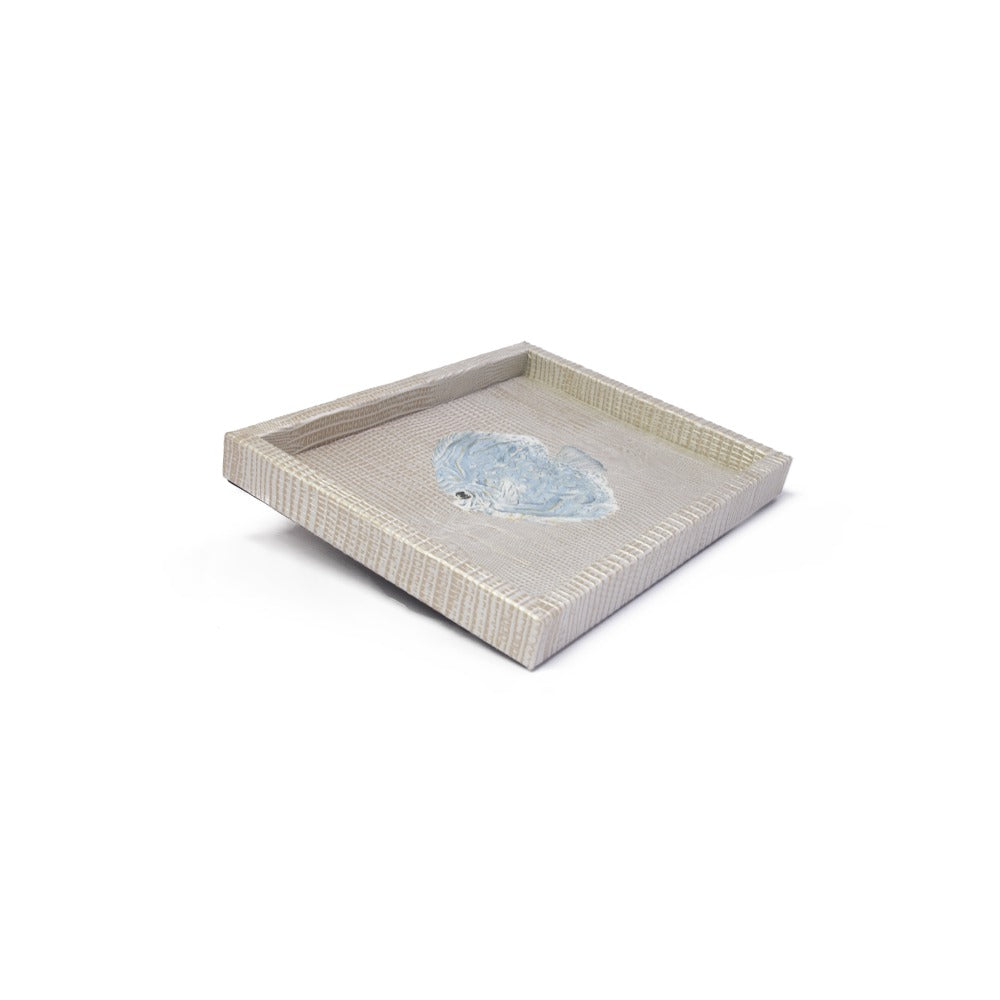 CHAROLA LADDU TEJUS PLATA BEIGE