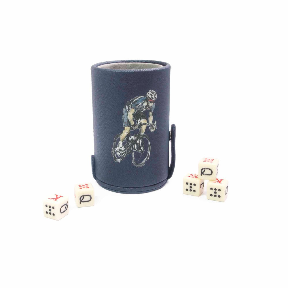 CUBILETE CON TAPA FORRO AZUL NOCHE TAY XACUR