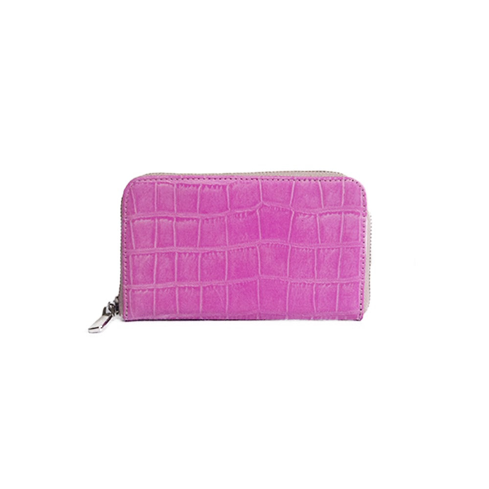 CARTERA MINI LICHA PIEL