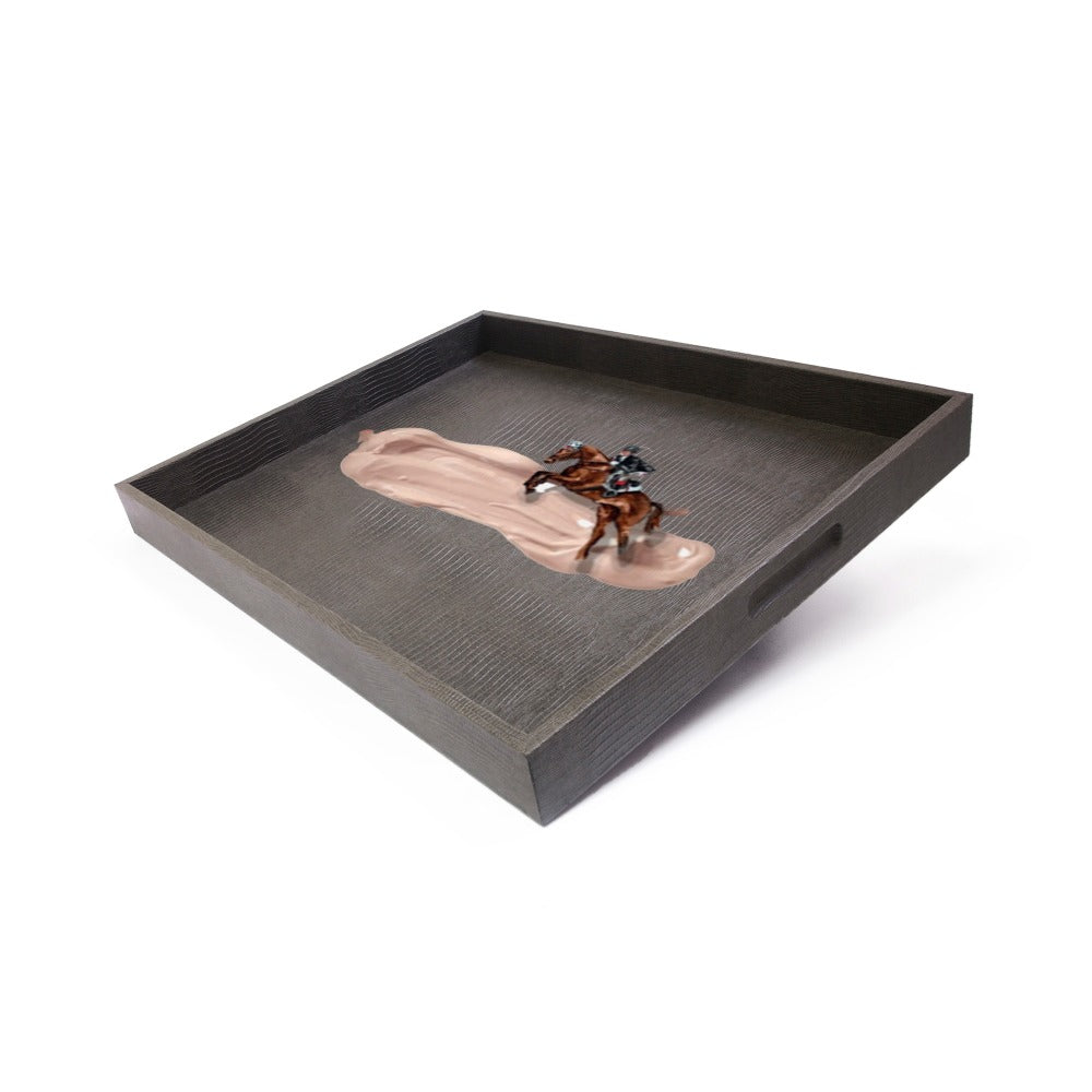 CHAROLA EXTRA GRANDE GRIS ARMADILLO TAY XACUR