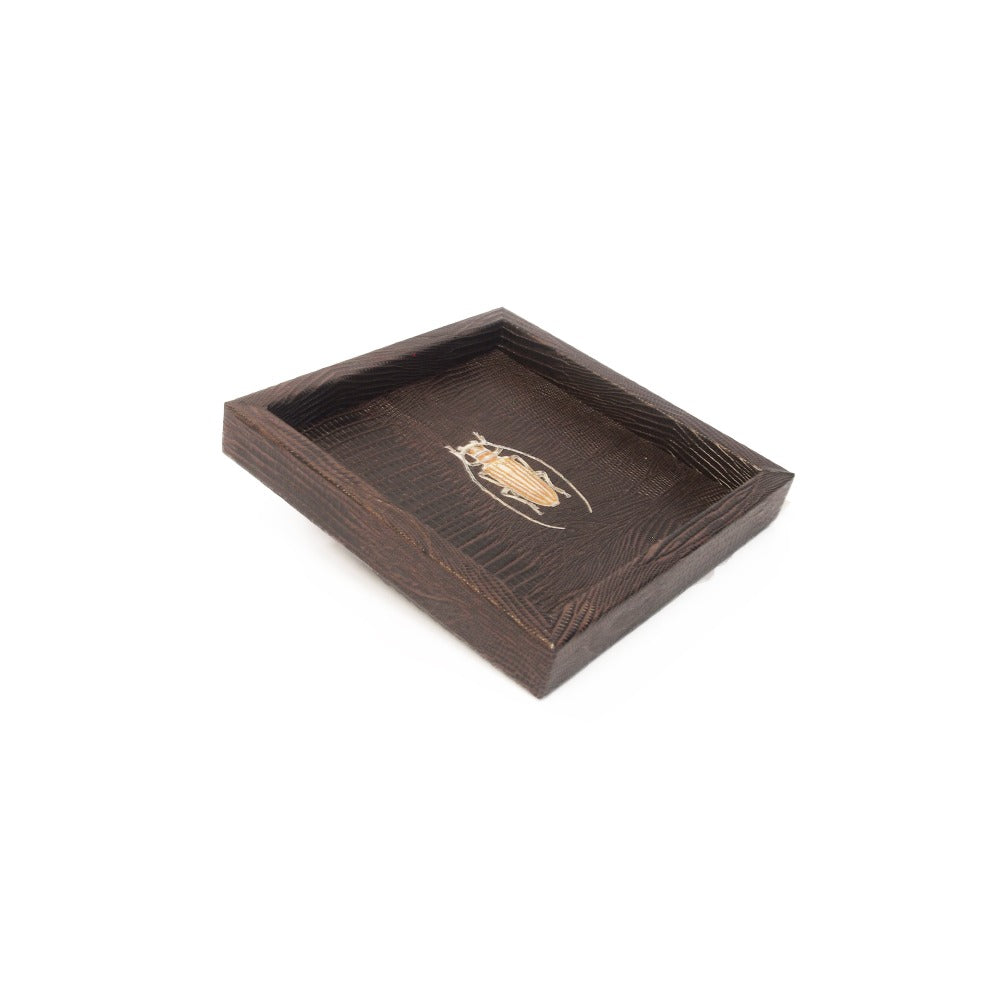 CHAROLA 15 X 15 TABACO ARMADILLO