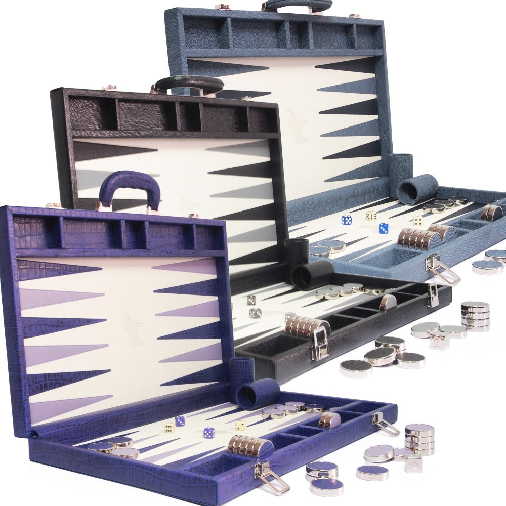 BACKGAMMON GRANDE PIEL