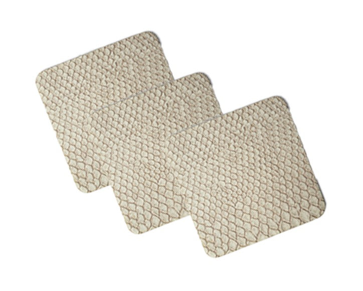 PORTA VASO CUADRADO GRIS ARMADILLO LISO