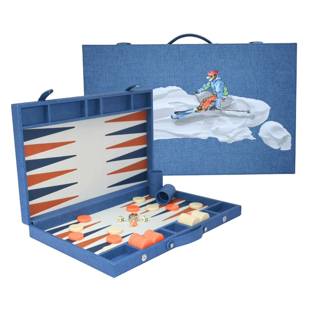 BACKGAMMON GRANDE FIORE OCEANO TAY XACUR