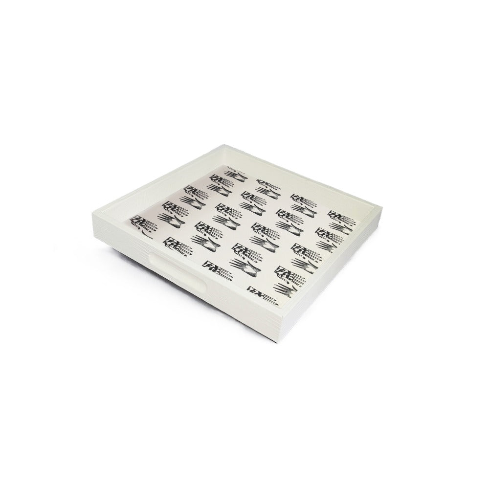 CHAROLA CUADRADA NIEVE ARMADILLO PEDRO FRIDEBERG