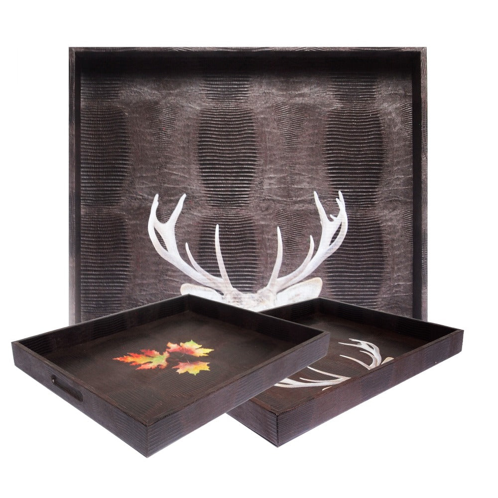 CHAROLA EXTRA GRANDE TABACO ARMADILLO