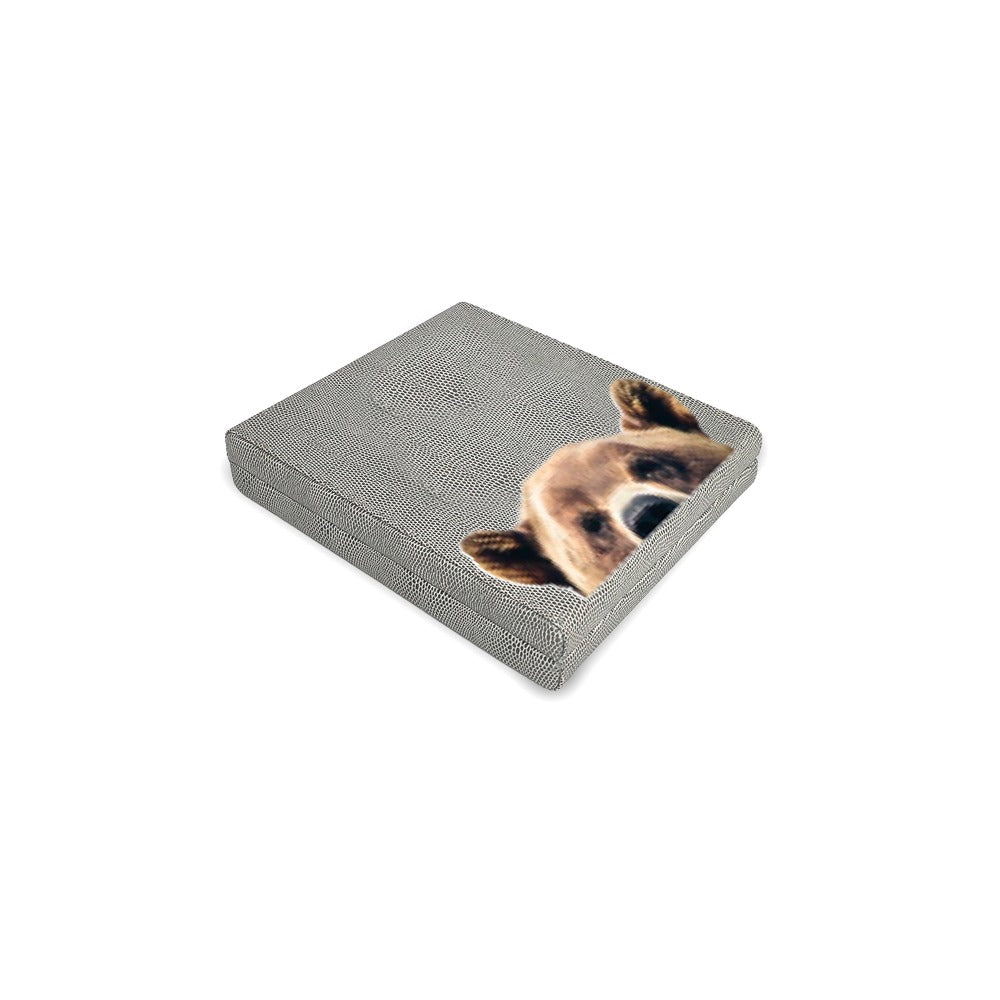 DOMINO PLANO CHICO REPTIL GRIS
