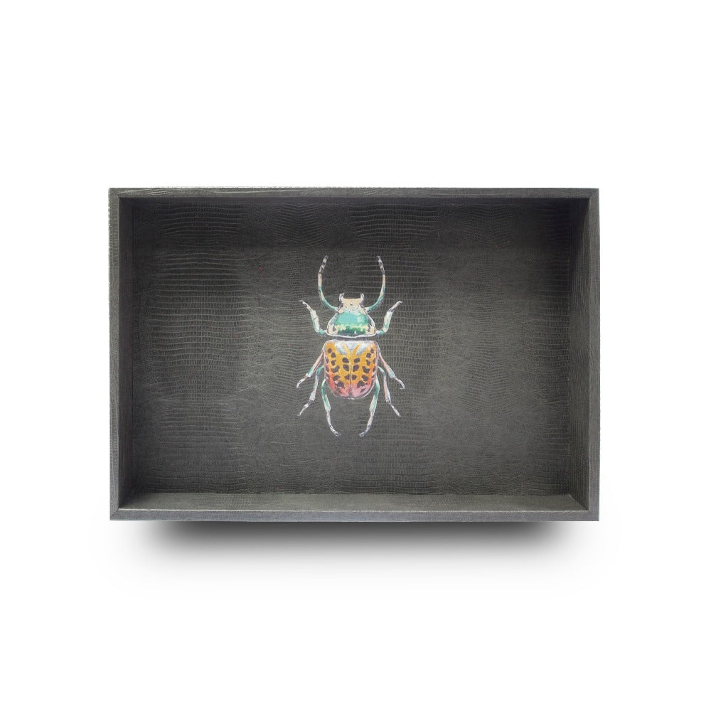 MEDIUM GRAY ARMADILLO TRAY