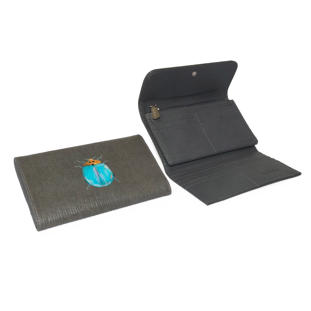 CARTERA LICHA GRIS ARMADILLO