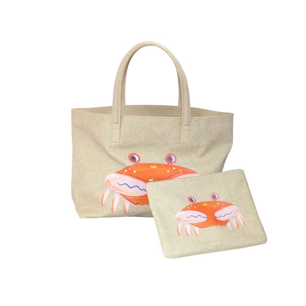 BOLSA MATEA PLAYA FIORE BEIGE