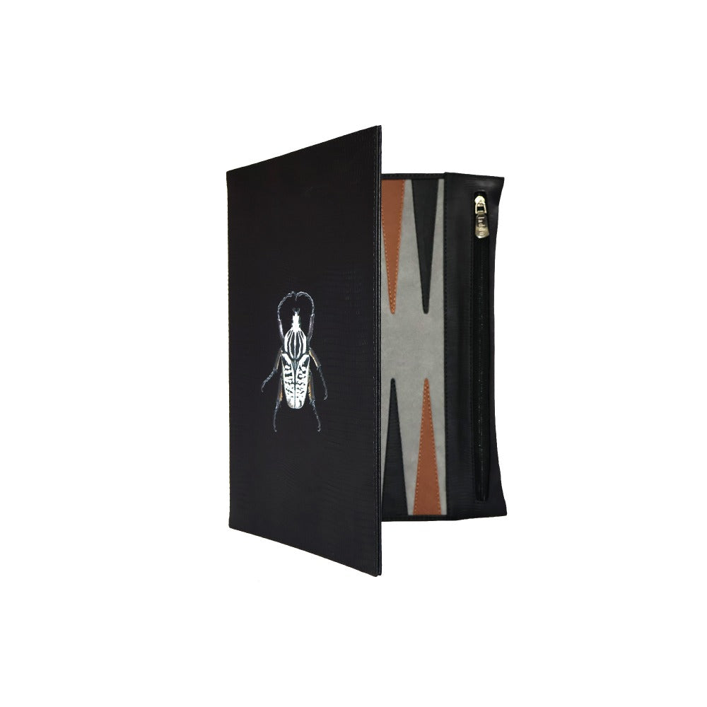 BACKGAMMON DE VIAJE NEGRO ARMADILLO