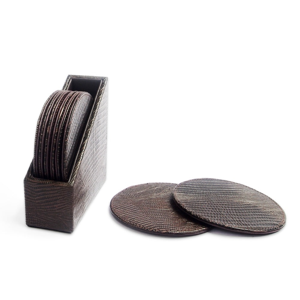 ESTUCHE PORTA VASOS CIRCULARES 6 LISO