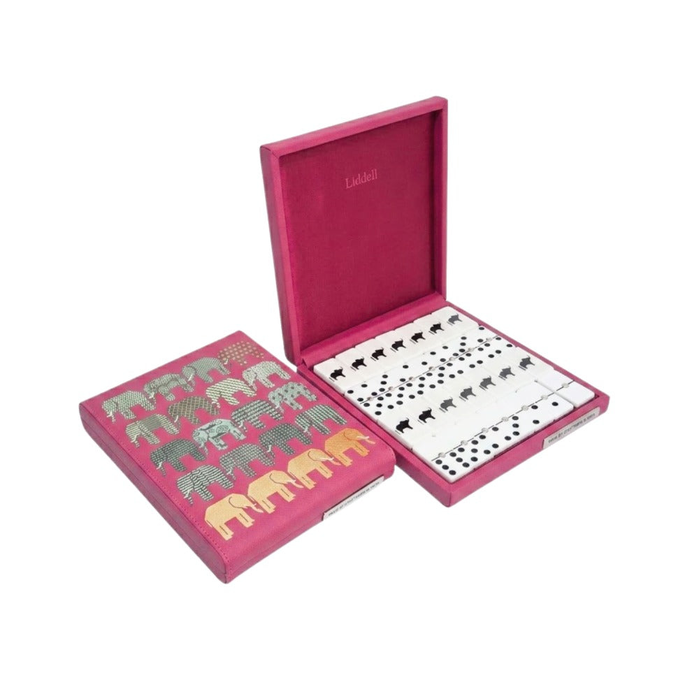 DOMINO PLANO CHICO FORRO MAGENTA PEDRO FRIEDEBERG