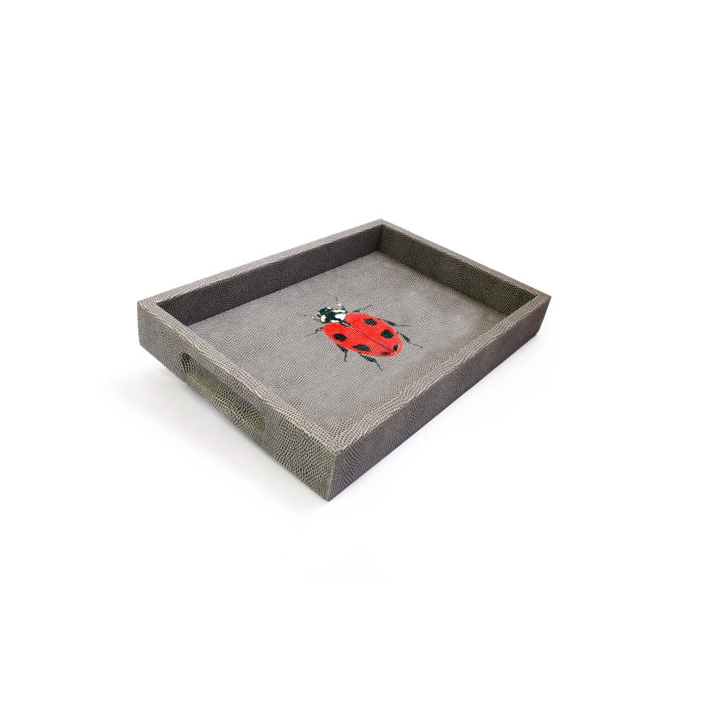 CHAROLA BURO REPTIL GRIS