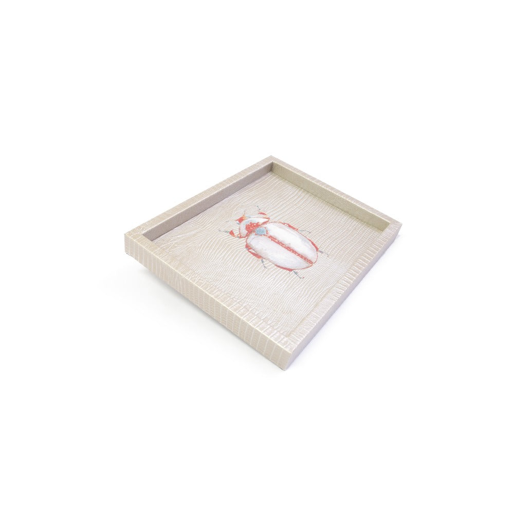 CHAROLA LADDU TEJUS PLATA BEIGE