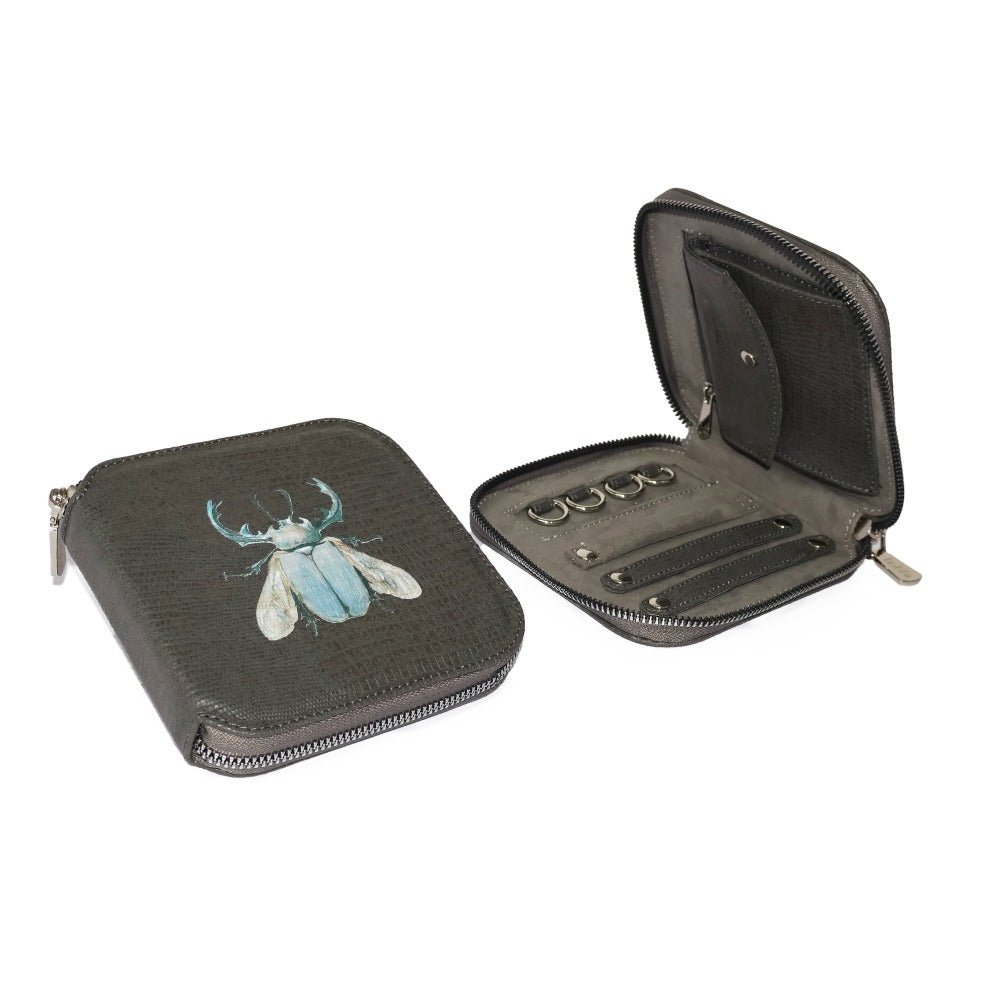 JOYERO DE VIAJE GRIS ARMADILLO