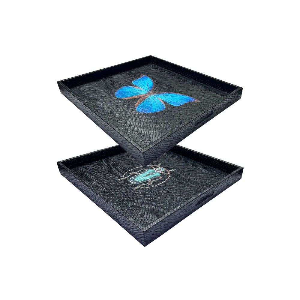 CHAROLA 50 X 50 NEGRO MATE