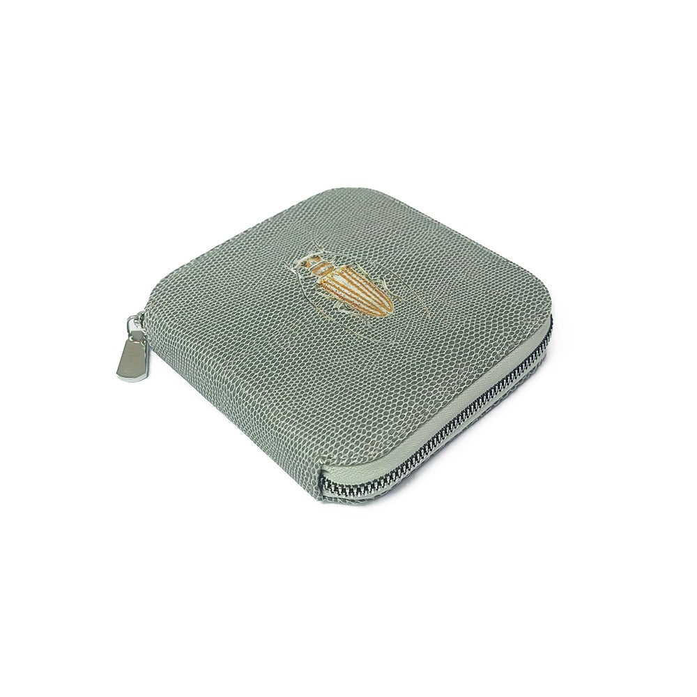 JOYERO DE VIAJE REPTIL GRIS