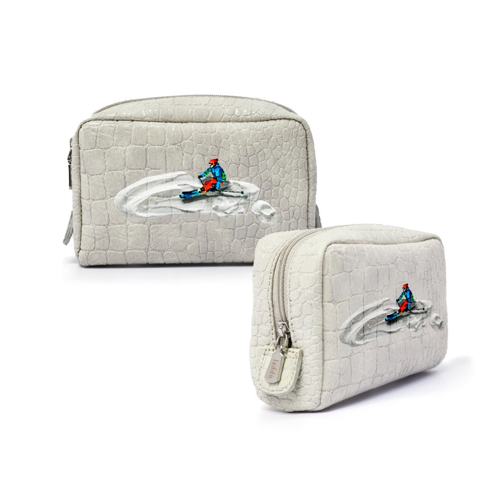 POUCH MONKEY WOMAN GRIS CLARO TAY XACUR