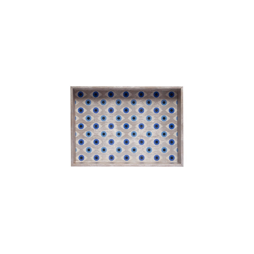 CHAROLA BURO TEJUS PLATA BEIGE