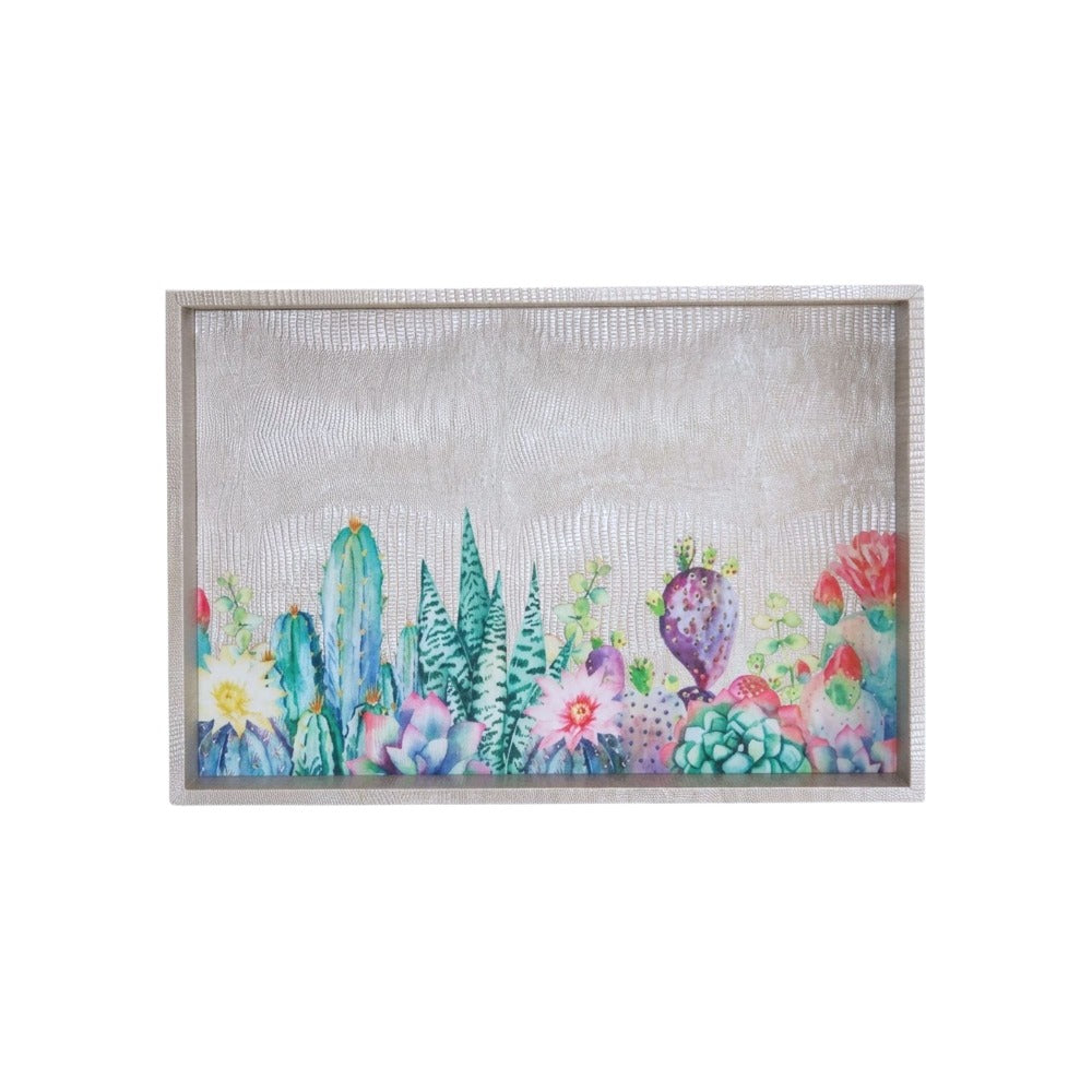CHAROLA MEDIANA TEJUS PLATA BEIGE