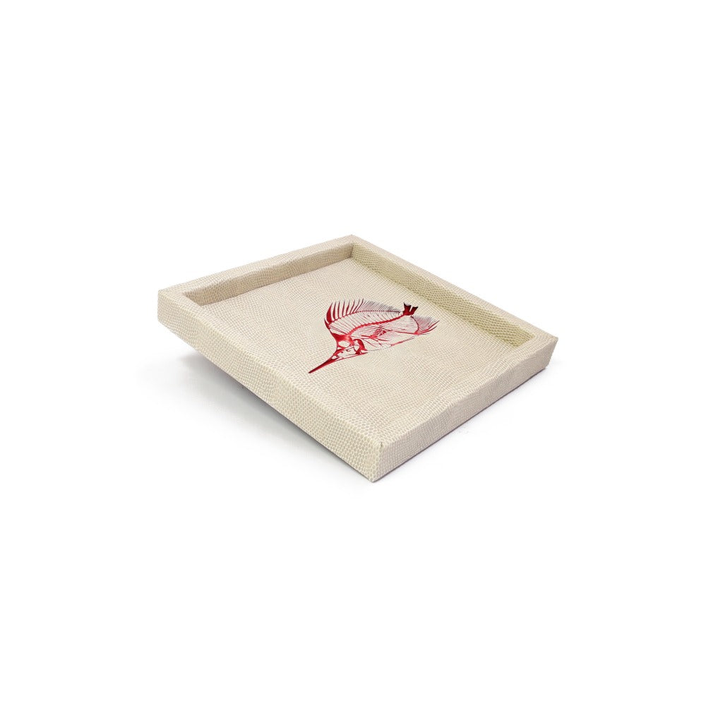 CHAROLA 15 X 15 RAYITAS CARNE