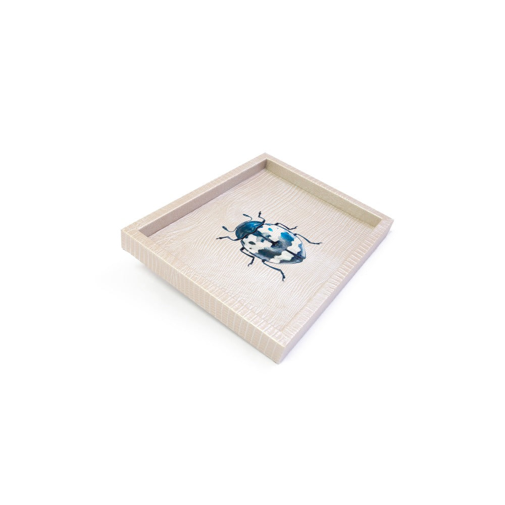 CHAROLA LADDU TEJUS PLATA BEIGE