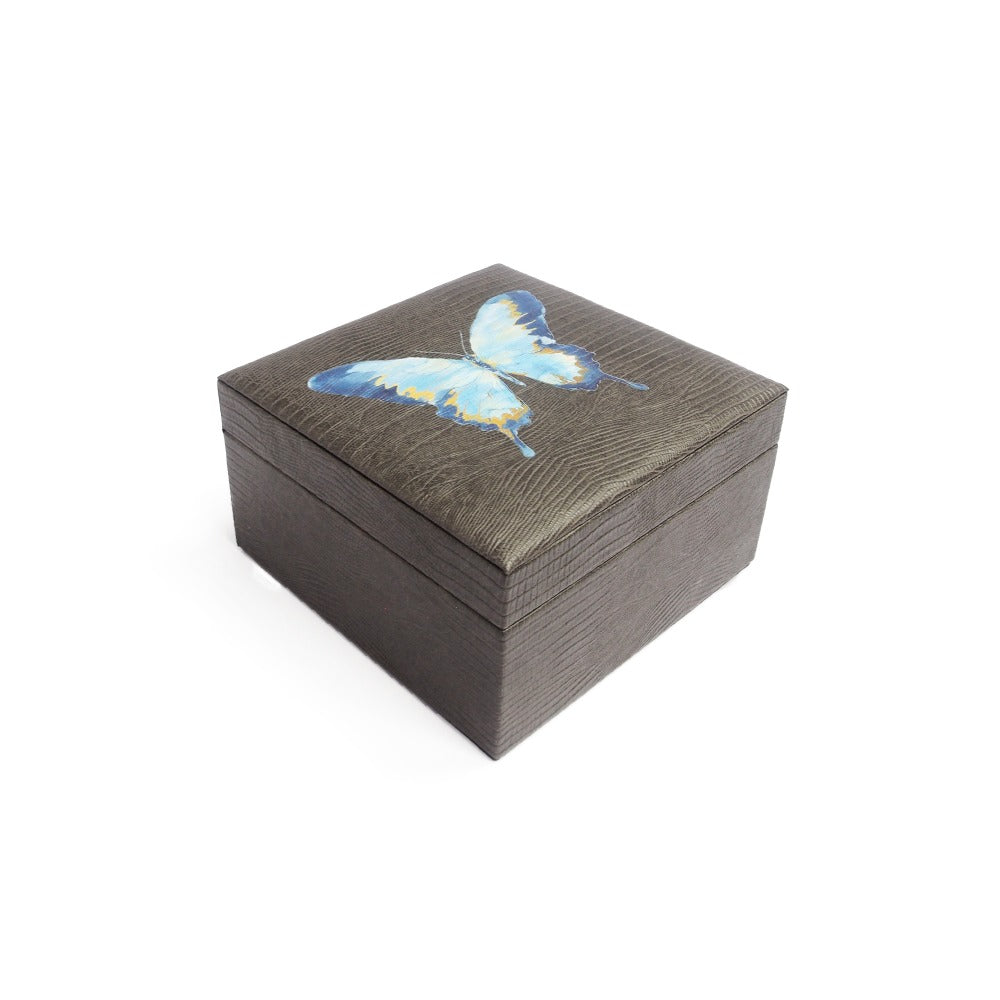 CAJA DE TE 4 GRIS ARMADILLO